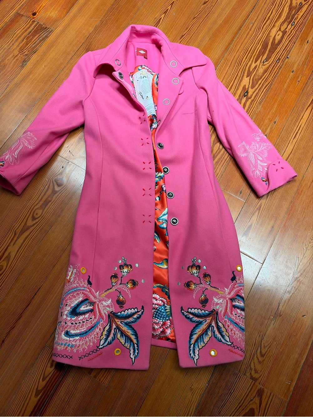 Oilily Beautiful Pink Coat NWOT 🧥